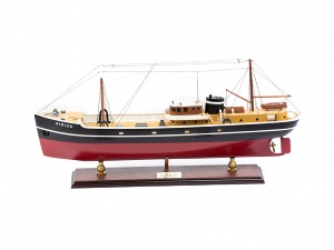 Maquette bateau bois du Sirius - Rackman le rouge 65cm