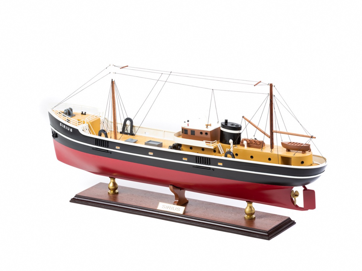 tintin maquette bateau sirius rackman le rouge