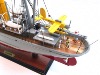 maquette bateau bois TINTIN l'Aurore Etoile mysterieuse